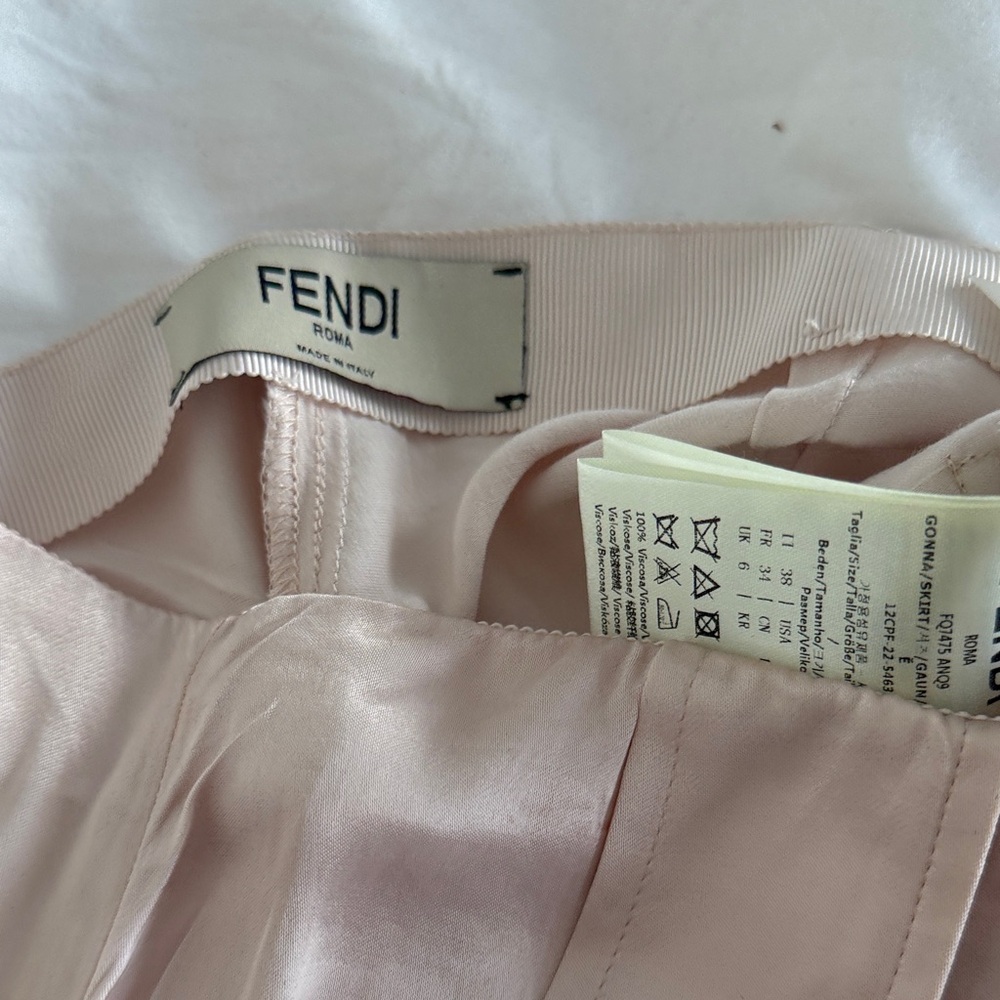 Fendi Cream Cargo Trousers - Picture 6 of 8